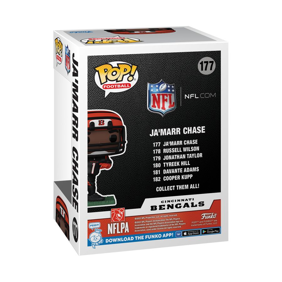 Pop Weasel - Image 3 of NFL: Bengals - JaMarr Chase Pop! - Funko - Pop Vinyl - Image - Pop Weasel