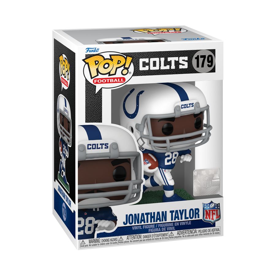 Pop Weasel - Image 2 of NFL: Colts - Jonathan Taylor Pop! Vinyl - Funko - Pop Vinyl - Image - Pop Weasel