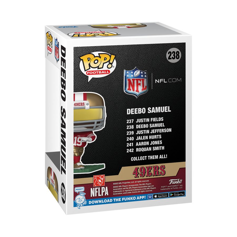 Pop Weasel - Image 3 of NFL: 49ers - Deebo Samuel Pop! Vinyl - Funko - Pop Vinyl - Image - Pop Weasel