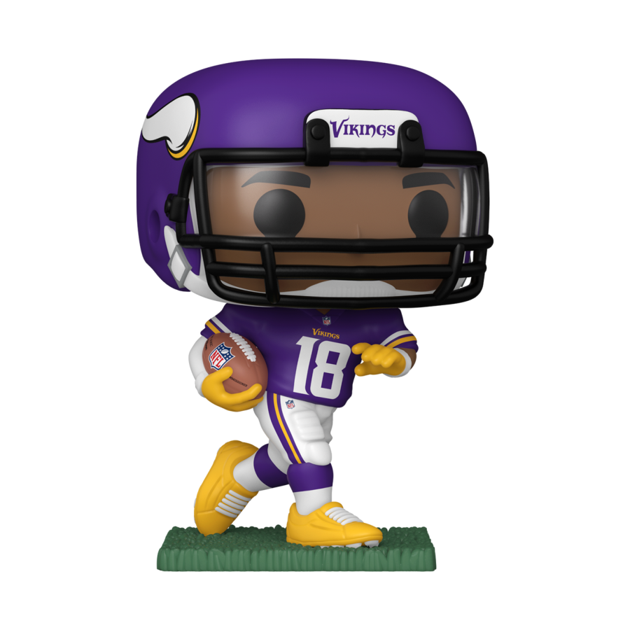 Pop Weasel Image of NFL: Vikings - Justin Jefferson Pop! Vinyl - Funko - Pop Vinyl - Image - Pop Weasel