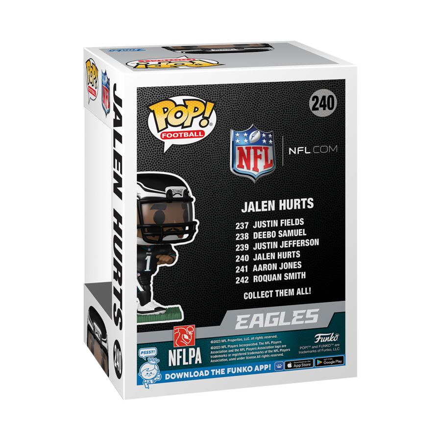 Pop Weasel - Image 3 of NFL: Eagles - Jalen Hurts Pop! Vinyl - Funko - Pop Vinyl - Image - Pop Weasel