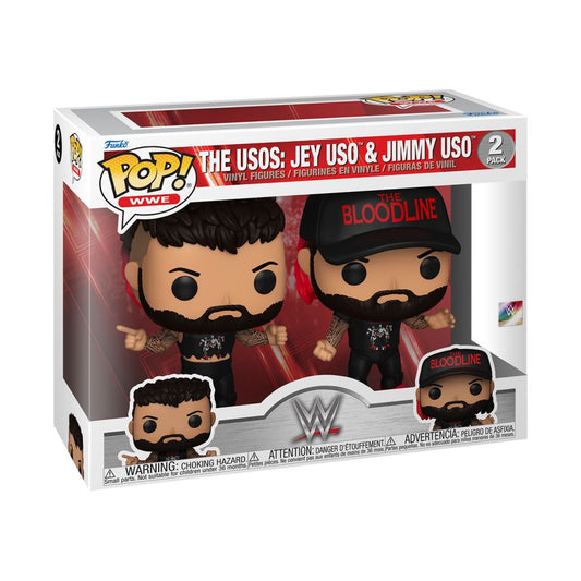 Image Pop Weasel - Image 2 of WWE - Uso Brothers Pop! Vinyl 2-Pack - Funko