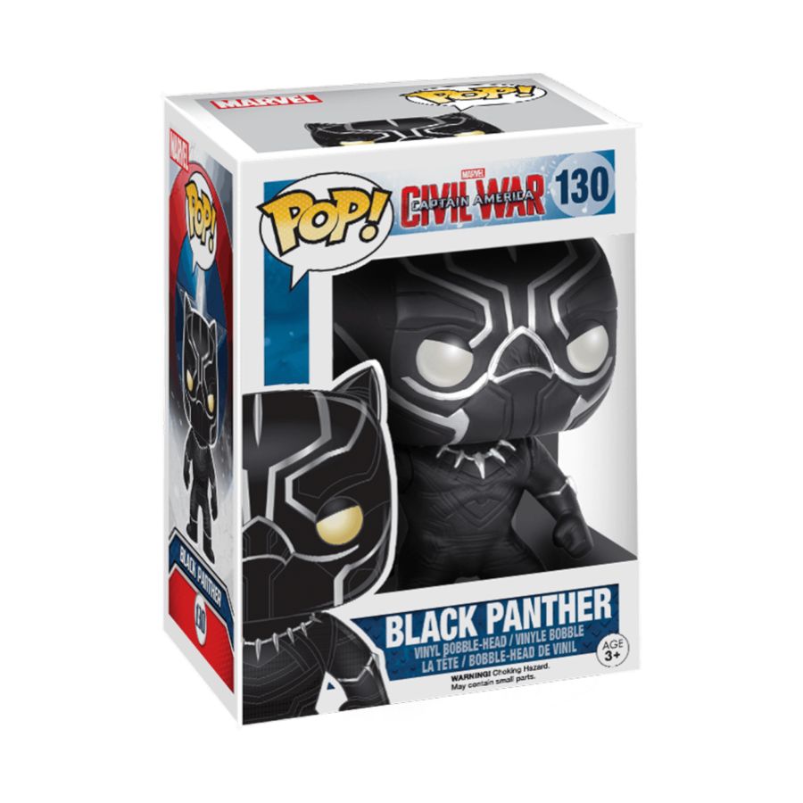 Pop Weasel - Image 2 of Captain America 3: Civil War - Black Panther Pop! Vinyl - Funko - Pop Vinyl - Image - Pop Weasel