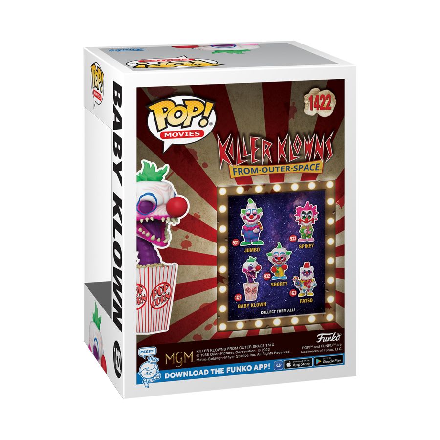 Pop Weasel - Image 3 of Killer Klowns from Outer Space - Baby Klown Pop! Vinyl - Funko - Pop Vinyl - Image - Pop Weasel