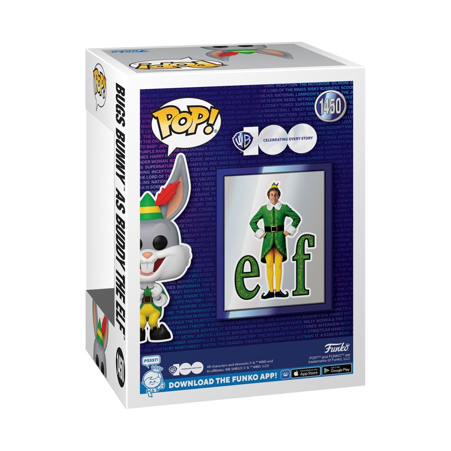 Pop Weasel - Image 3 of Looney Tunes - Bugs as Buddy the Elf WB100 Pop! Vinyl - Funko - Pop Vinyl - Image - Pop Weasel