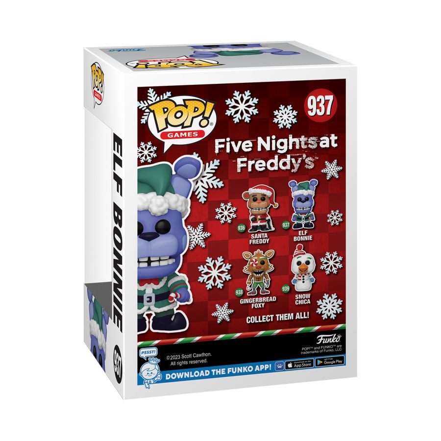 Pop Weasel - Image 3 of Five Nights at Freddy's - Holiday Bonnie Pop! Vinyl - Funko - Pop Vinyl - Image - Pop Weasel