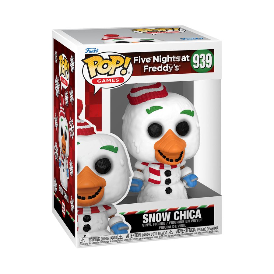 Pop Weasel - Image 2 of Five Nights at Freddy's - Holiday Chica Pop! Vinyl - Funko - Pop Vinyl - Image - Pop Weasel