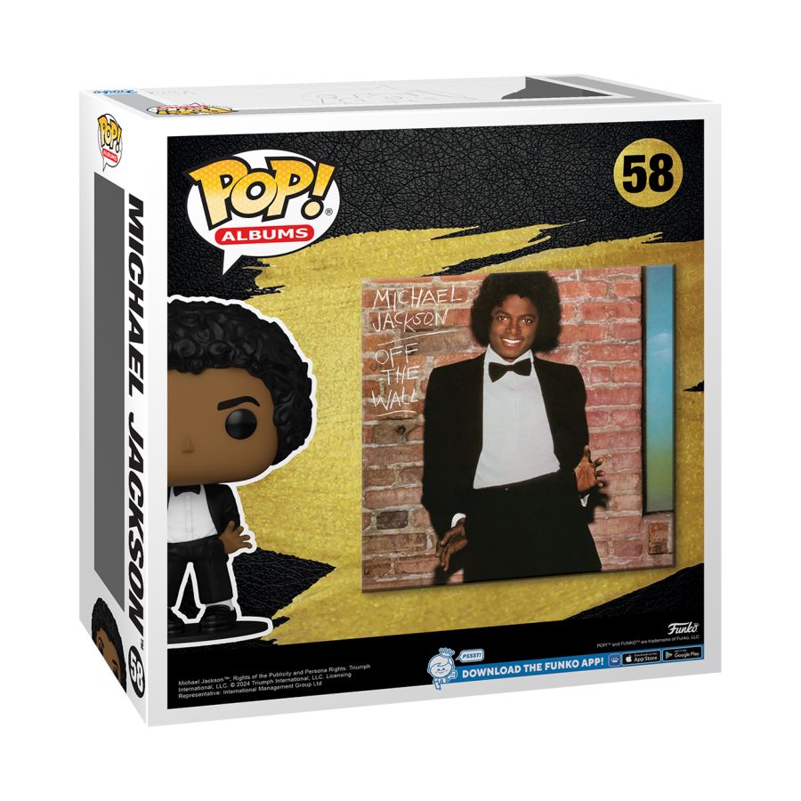 Image Pop Weasel - Image 3 of Michael Jackson - Off the Wall Pop! Album - Funko - Pop Vinyl - Image - Pop Weasel