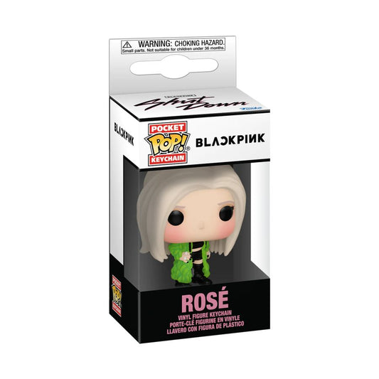 Image Pop Weasel - Image 2 of BLACKPINK - Rose Pop! Keychain - Funko