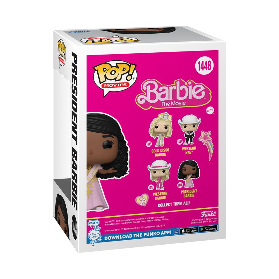 Pop Weasel - Image 3 of Barbie: The Movie (2023) - President Barbie Pop! Vinyl - Funko - Pop Vinyl - Image - Pop Weasel