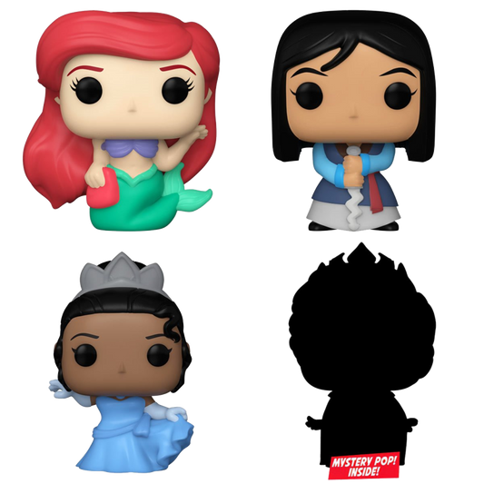 Pop Weasel Image of Disney Princess - Ariel Bitty Pop! 4-Pack - Funko