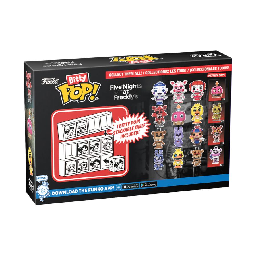 Pop Weasel - Image 4 of Five Nights at Freddy's - Ballora Bitty Pop! 4-Pack - Funko - Pop Vinyl - Image - Pop Weasel