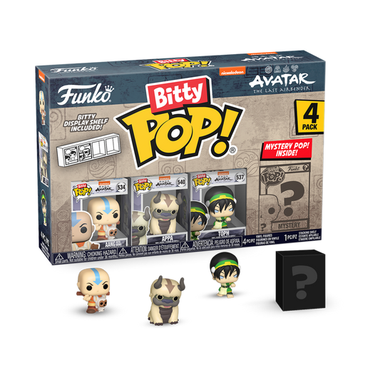 Avatar: the Last Airbender - Aang Bitty Pop! 4-Pack - Funko