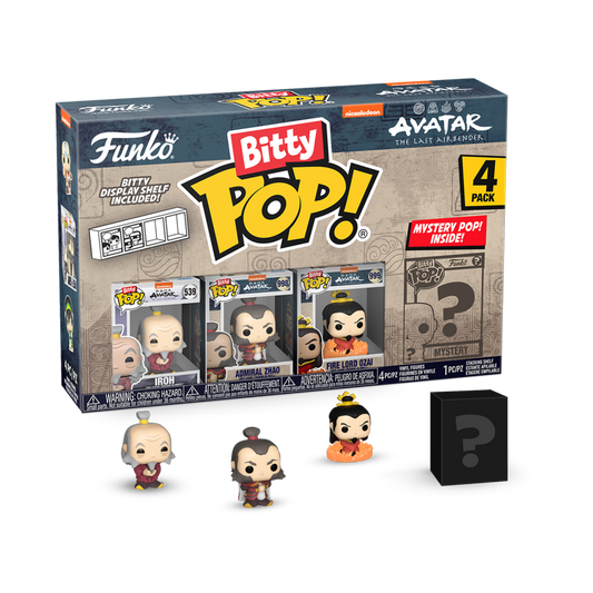 Avatar: the Last Airbender - Iroh Bitty Pop! 4-Pack - Funko