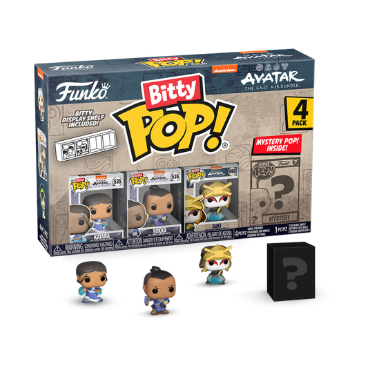 Avatar: the Last Airbender - Katara Bitty Pop! 4-Pack - Funko