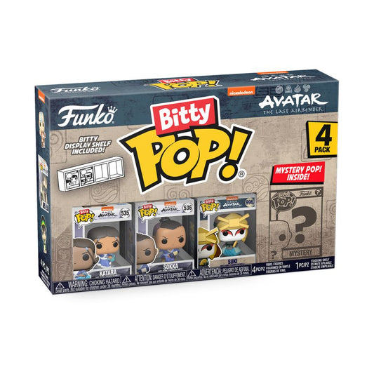 Image Pop Weasel - Image 2 of Avatar: the Last Airbender - Katara Bitty Pop! 4-Pack - Funko