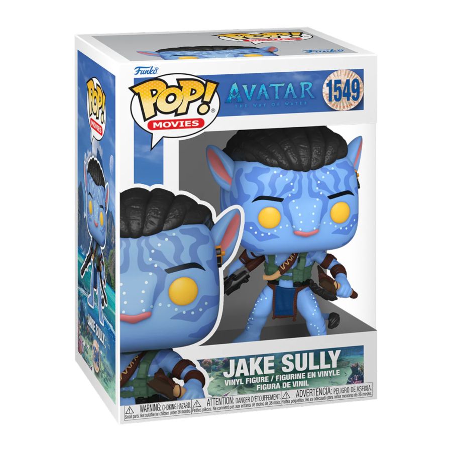 Pop Weasel - Image 2 of Avatar: The Way Of Water - Jake Sully (Battle) Pop! Vinyl - Funko - Pop Vinyl - Image - Pop Weasel