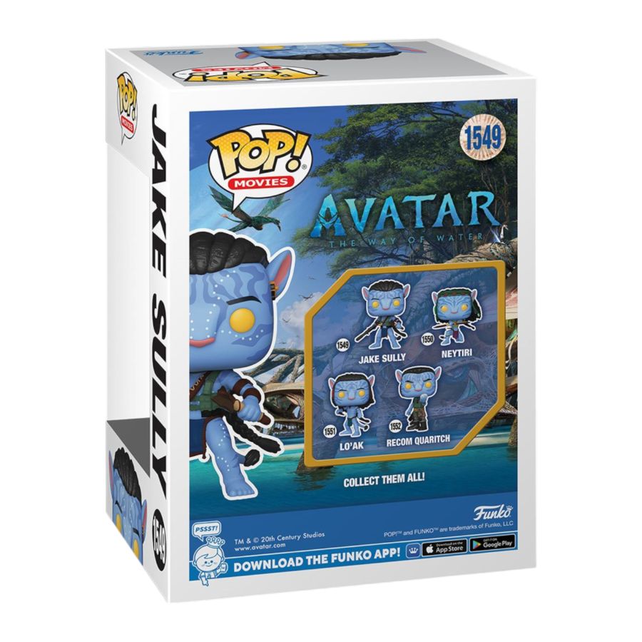 Pop Weasel - Image 3 of Avatar: The Way Of Water - Jake Sully (Battle) Pop! Vinyl - Funko