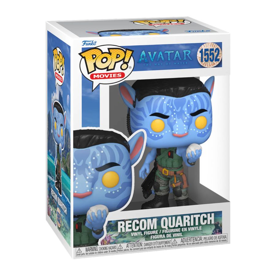 Pop Weasel - Image 2 of Avatar: The Way Of Water - Recom Quaritch Pop! Vinyl - Funko - Pop Vinyl - Image - Pop Weasel