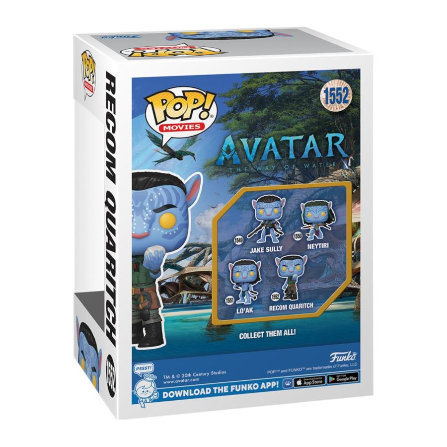 Pop Weasel - Image 3 of Avatar: The Way Of Water - Recom Quaritch Pop! Vinyl - Funko