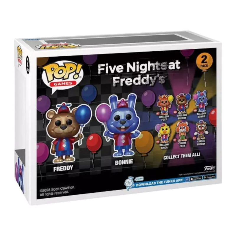 Pop Weasel - Image 4 of Five Nights At Freddy's - Bonnie & Freddy US Exclusive Metallic Pop! 2-Pack [RS] - Funko