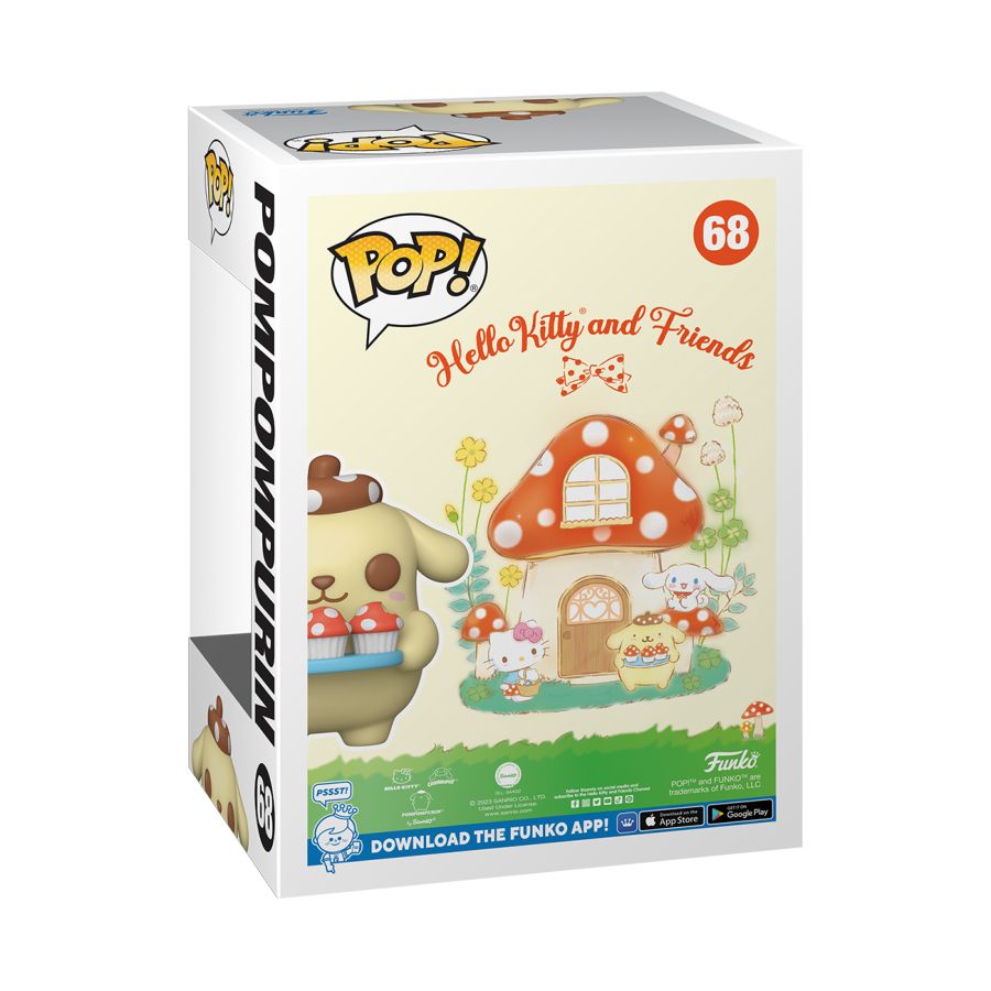 Pop Weasel - Image 4 of Hello Kitty - Pompompurin with Tray US Exclusive Pop! Vinyl [RS] - Funko - Pop Vinyl - Image - Pop Weasel