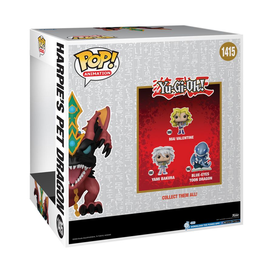 Pop Weasel - Image 3 of Yu-Gi-Oh! - Harpie's Pet Dragon 10" Pop! Vinyl - Funko - Pop Vinyl - Image - Pop Weasel