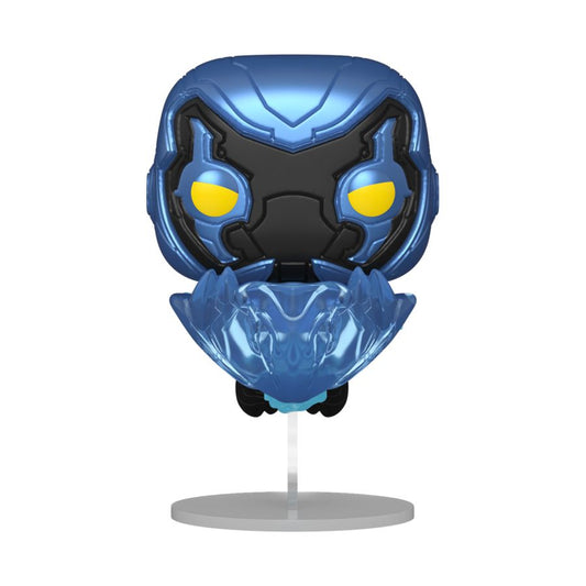 Pop Weasel - Image 2 of Blue Beetle (2023) - Blue Beetle in Flight Glow US Exclusive Pop! Vinyl [RS] - Funko