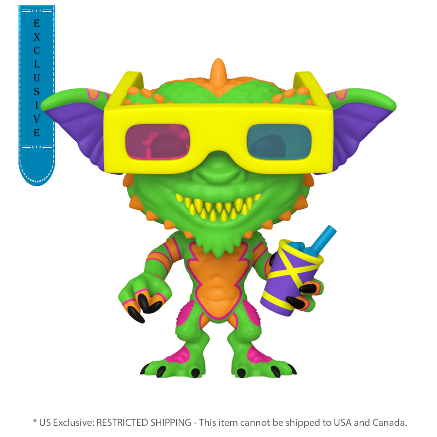 Pop Weasel Image of Gremlins - Stripe with Glasses US Exclusive Blacklight Pop! Vinyl [RS] - Funko - Pop Vinyl - Image - Pop Weasel