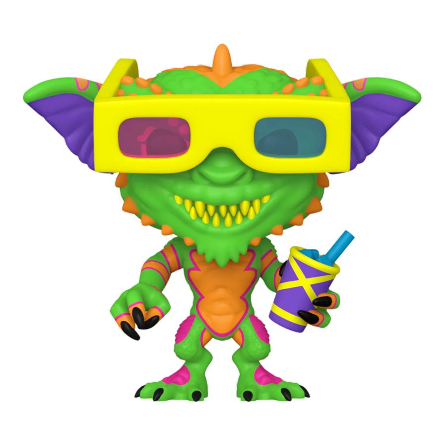 Pop Weasel - Image 2 of Gremlins - Stripe with Glasses US Exclusive Blacklight Pop! Vinyl [RS] - Funko - Pop Vinyl - Image - Pop Weasel