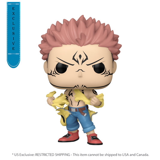 Pop Weasel Image of Jujutsu Kaisen - Ryomen Sukuna (Tearing Shirt) US Exclusive Pop! Vinyl [RS] - Funko