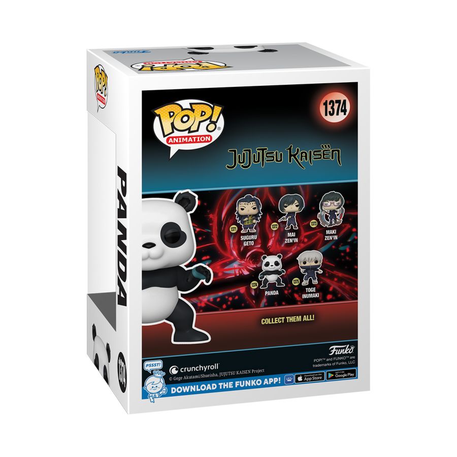 Pop Weasel - Image 4 of Jujutsu Kaisen - Panda US Exclusive Flocked Pop! Vinyl [RS] - Funko - Pop Vinyl - Image - Pop Weasel