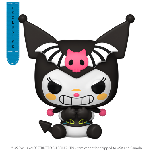 Pop Weasel Image of Hello Kitty - Ghost Kuromi US Exclusive Blacklight Pop! Vinyl [RS] - Funko