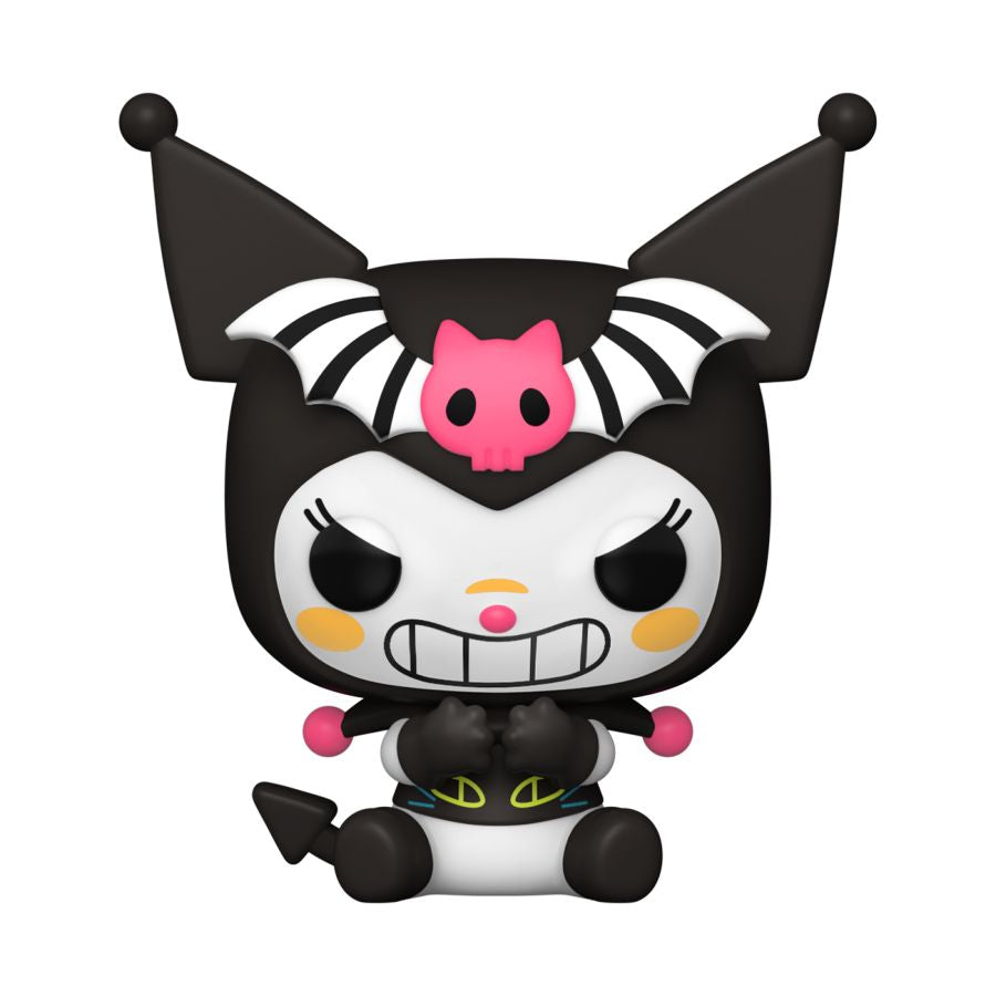 Pop Weasel - Image 2 of Hello Kitty - Ghost Kuromi US Exclusive Blacklight Pop! Vinyl [RS] - Funko - Pop Vinyl - Image - Pop Weasel