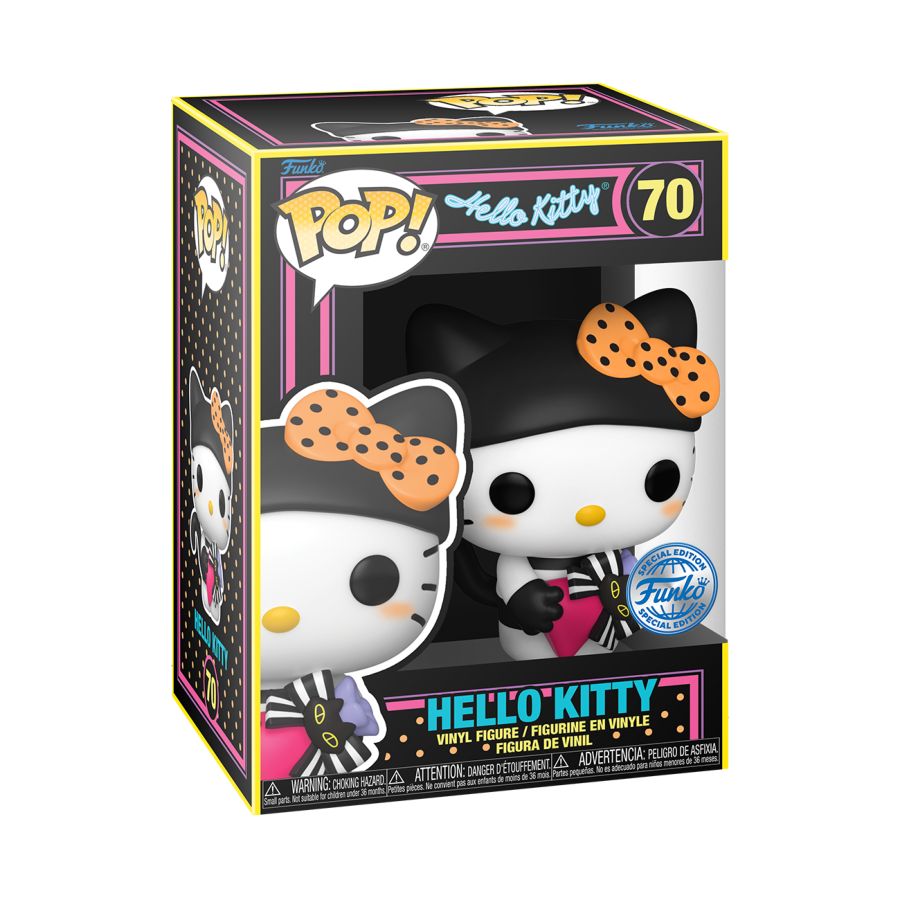 Pop Weasel - Image 3 of Hello Kitty - Hello Kitty US Exclusive Blacklight Pop! Vinyl [RS] - Funko - Pop Vinyl - Image - Pop Weasel