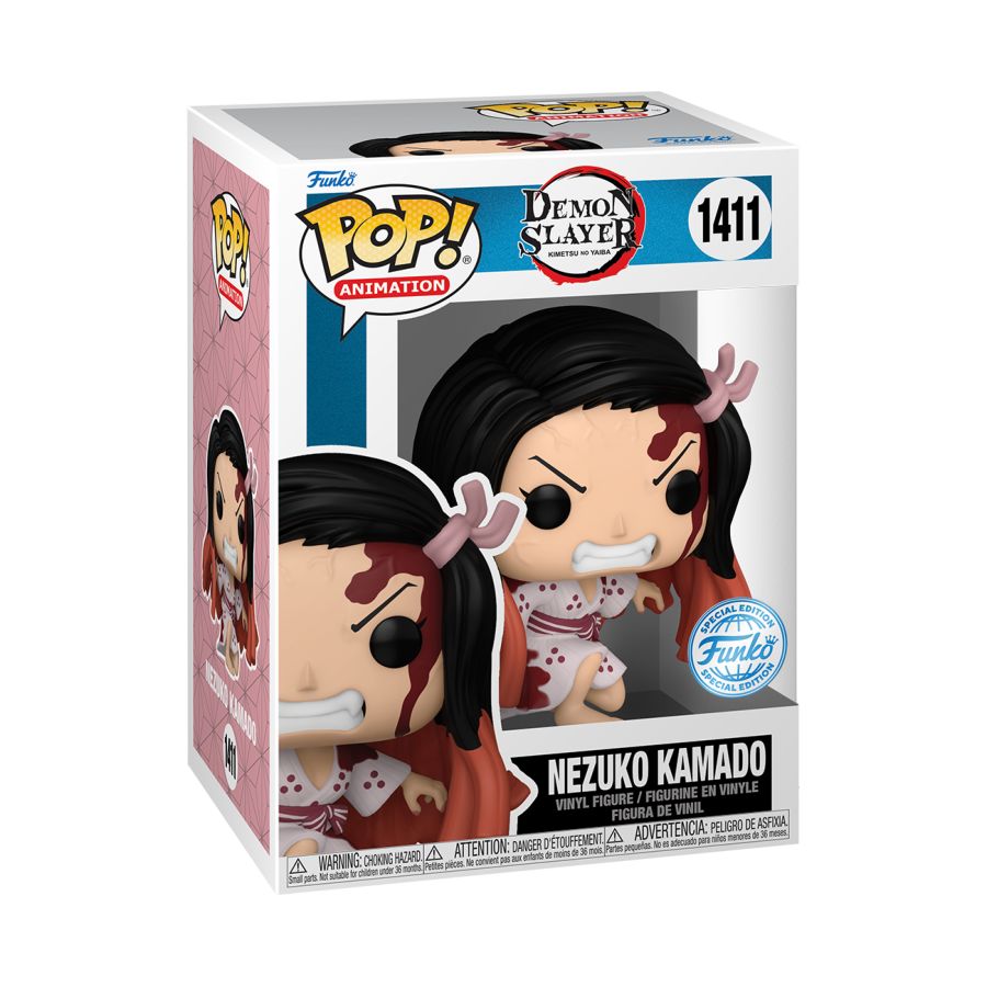 Pop Weasel - Image 3 of Demon Slayer - Nezuko Kamado US Exclusive Pop! Vinyl [RS] - Funko - Pop Vinyl - Image - Pop Weasel