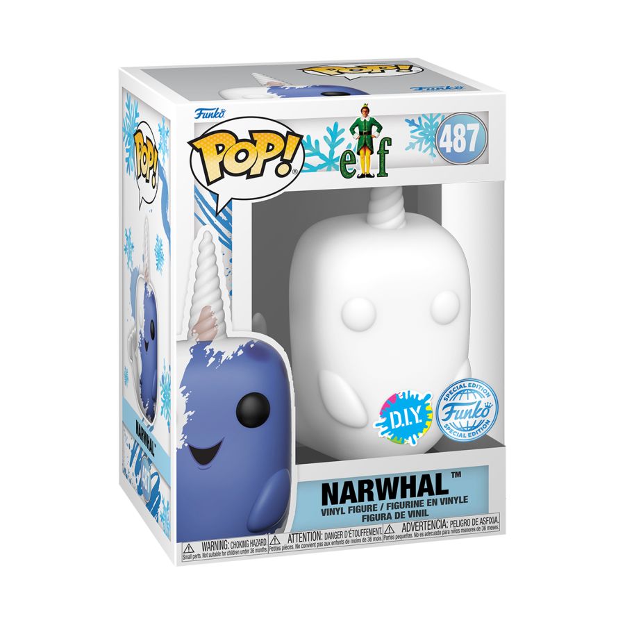 Pop Weasel - Image 3 of Elf - Narwhal US Exclusive DIY Pop! Vinyl [RS] - Funko