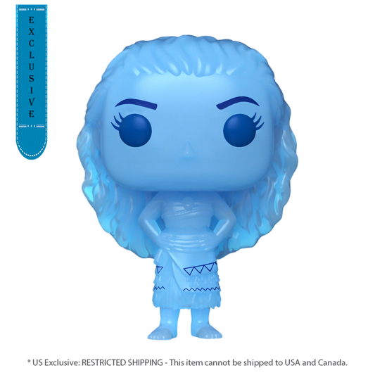 Pop Weasel Image of Moana - Moana Blue Translucent US Exclusive Pop! Vinyl [RS] - Funko