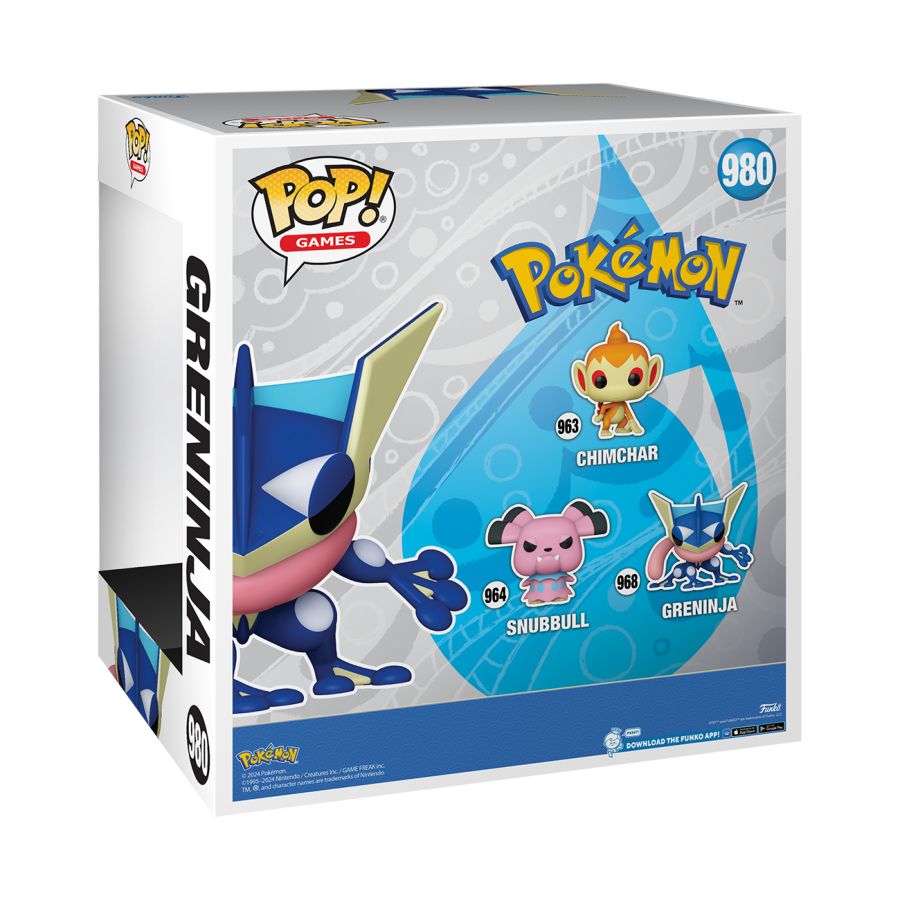 Image Pop Weasel - Image 4 of Pokemon - Greninja US Exclusive 10\" Pop! Vinyl [RS] - Funko - Pop Vinyl - Image - Pop Weasel