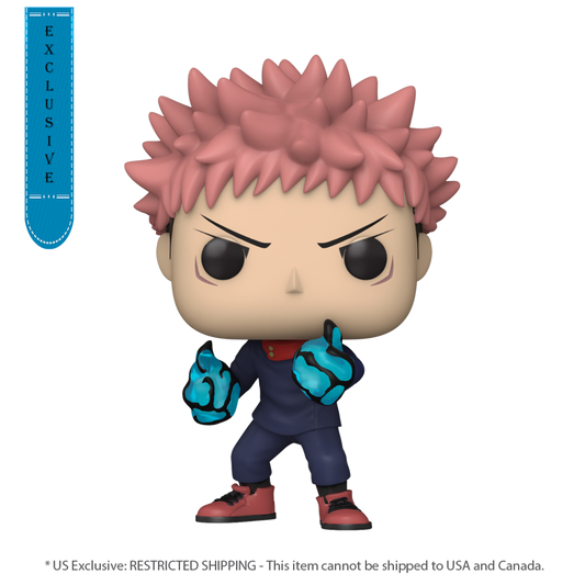 Pop Weasel Image of Jujutsu Kaisen - Yuji Itadori Divergent Fist US Exclusive Glow Pop! Vinyl [RS] - Funko