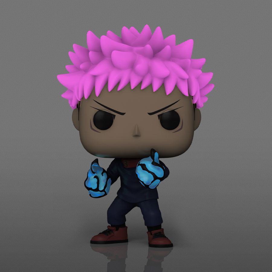 Pop Weasel - Image 3 of Jujutsu Kaisen - Yuji Itadori Divergent Fist US Exclusive Glow Pop! Vinyl [RS] - Funko - Pop Vinyl - Image - Pop Weasel