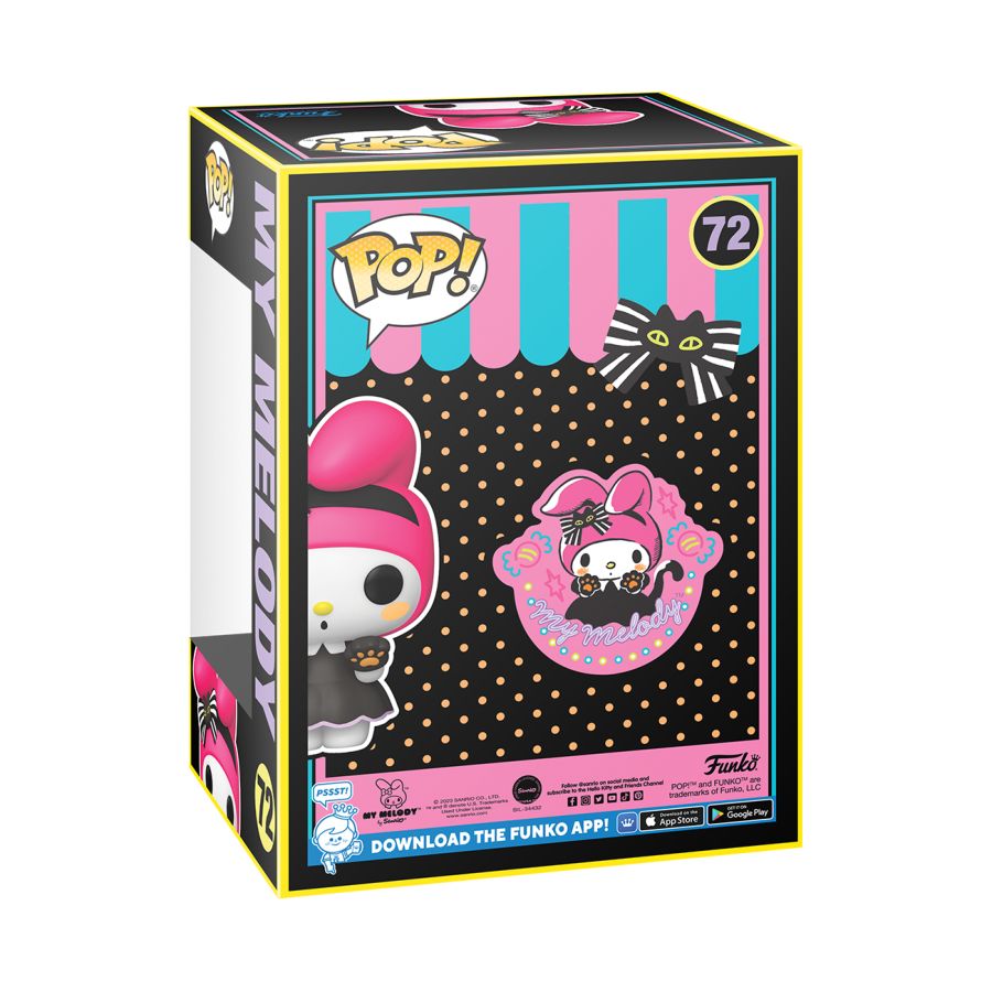 Pop Weasel - Image 4 of Hello Kitty - My Melody US Exclusive Blacklight Pop! Vinyl [RS] - Funko - Pop Vinyl - Image - Pop Weasel