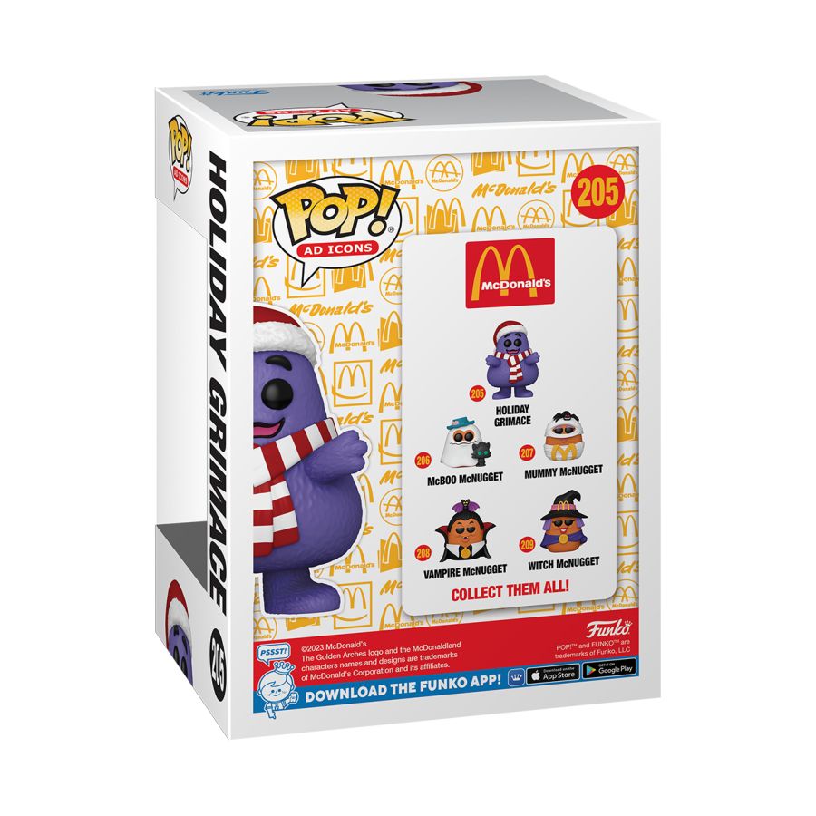 Pop Weasel - Image 3 of McDonalds - Holiday Grimace Pop! Vinyl - Funko - Pop Vinyl - Image - Pop Weasel