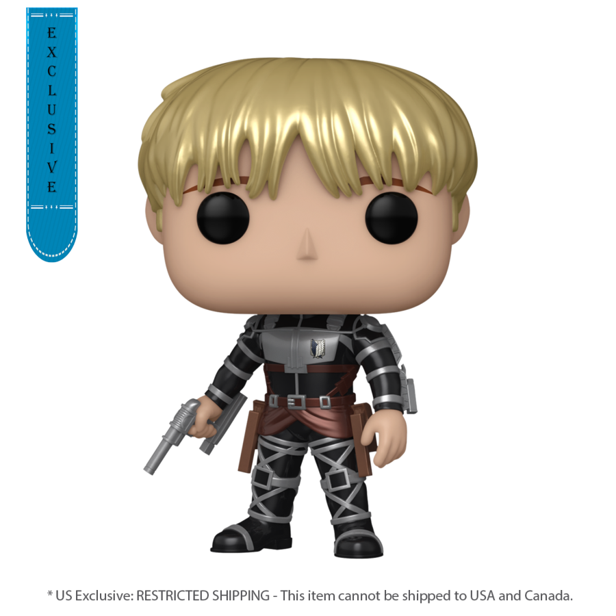 Pop Weasel Image of Attack on Titan - Armin Arlert US Exclusive Metallic Pop! Vinyl [RS] - Funko - Pop Vinyl - Image - Pop Weasel