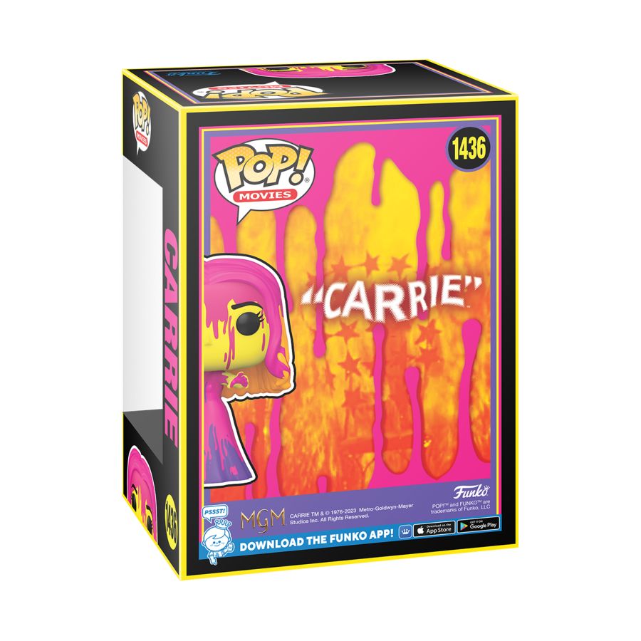 Pop Weasel - Image 4 of Carrie - Carrie US Exclusive Blacklight Pop! Vinyl [RS] - Funko - Pop Vinyl - Image - Pop Weasel