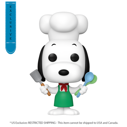 Pop Weasel Image of Peanuts - Snoopy (Chef Outfit) US Exclusive Pop! Vinyl [RS] - Funko