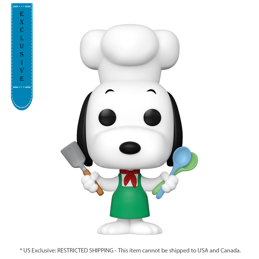 Pop Weasel Image of Peanuts - Snoopy (Chef Outfit) US Exclusive Pop! Vinyl [RS] - Funko - Pop Vinyl - Image - Pop Weasel