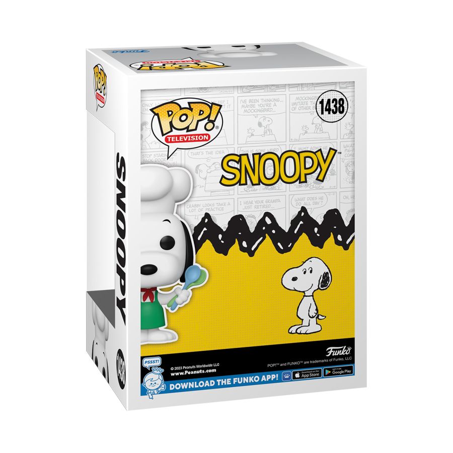 Pop Weasel - Image 4 of Peanuts - Snoopy (Chef Outfit) US Exclusive Pop! Vinyl [RS] - Funko - Pop Vinyl - Image - Pop Weasel