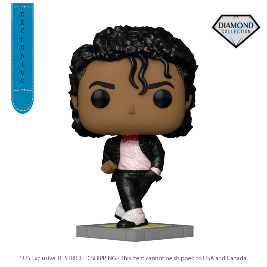 Michael Jackson - Billie Jean US Exclusive Diamond Glitter Pop! Vinyl [RS] - Funko - Pop Vinyl - Image - Pop Weasel