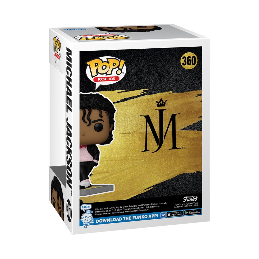 Image Pop Weasel - Image 4 of Michael Jackson - Billie Jean US Exclusive Diamond Glitter Pop! Vinyl [RS] - Funko - Pop Vinyl - Image - Pop Weasel